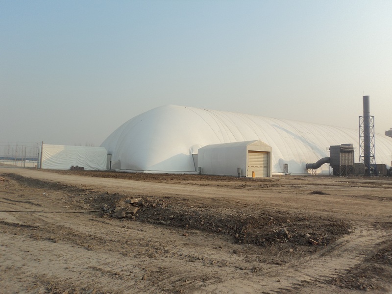 充氣膜建筑在大面積敞開式作業(yè)區(qū)的應用