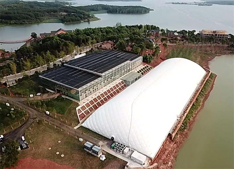 氣膜建筑走進(jìn)煤場(chǎng)，開辟建筑界新天地