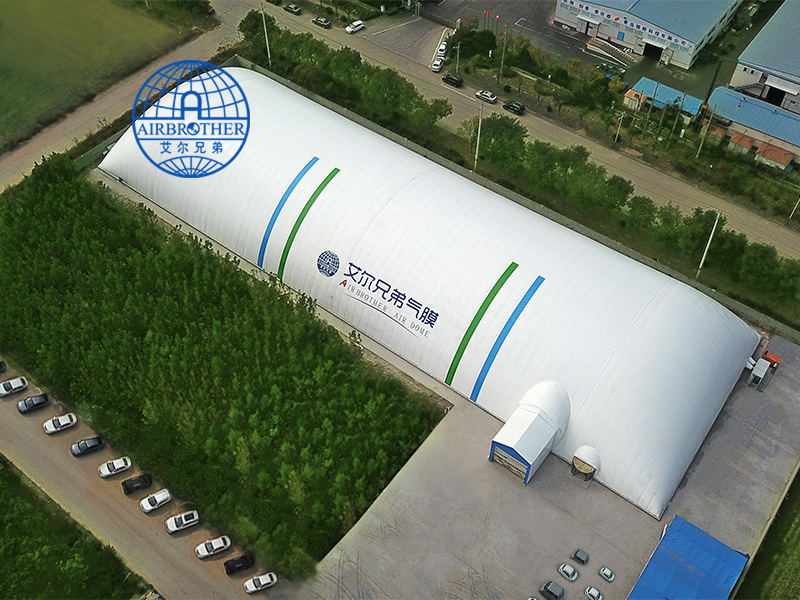 電廠儲(chǔ)煤場(chǎng)封閉建筑用氣膜做可以嗎？