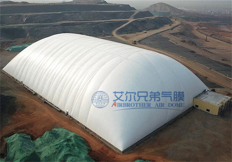 遇到科技創(chuàng)新的時(shí)代，氣膜煤棚快速發(fā)展