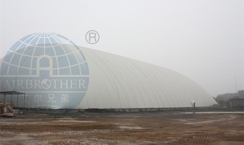 什么是氣膜全封閉式煤灰儲(chǔ)料場？