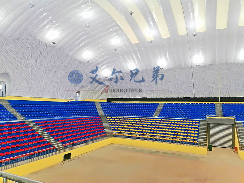 全市首個(gè)氣膜籃球館，陽(yáng)城縣室外籃球場(chǎng)改建