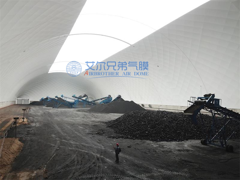 氣膜建筑：新型儲煤建筑，有效改善煤場與環(huán)境的關(guān)系
