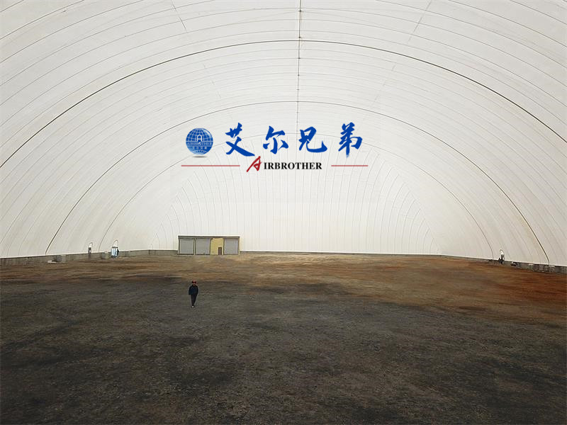 氣膜建筑“穩(wěn)住”煤場粉塵，促可持續(xù)發(fā)展