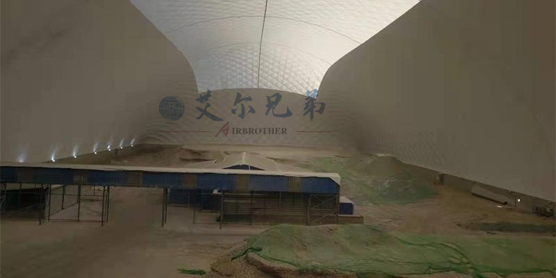 氣膜封閉工程，儲煤場封閉煤庫應用
